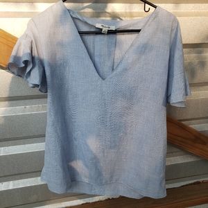 Baby Blue Madewell Sundrift Blouse